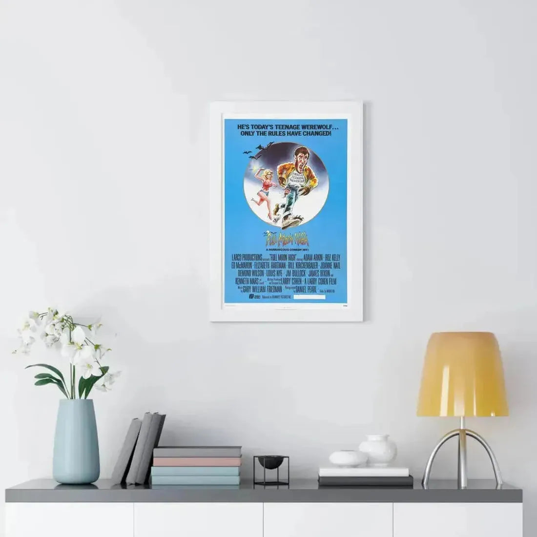 FULL MOON HIGH 1981 - Framed Movie Poster - The Sticker Space