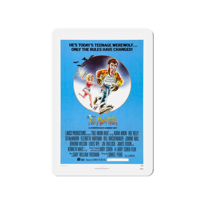 FULL MOON HIGH 1981 Movie Poster - Die-Cut Magnet-4" x 4"-The Sticker Space