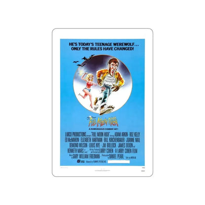 FULL MOON HIGH 1981 Movie Poster STICKER Vinyl Die-Cut Decal - The Sticker Space