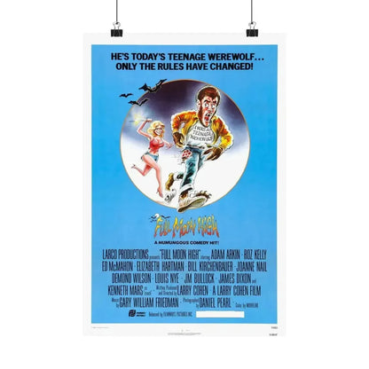 FULL MOON HIGH 1981 - Paper Movie Poster - The Sticker Space