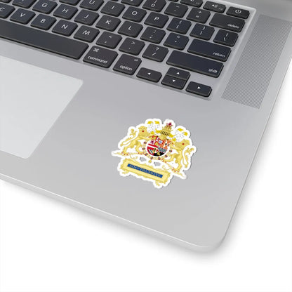 Full Ornamented Royal Coat of Arms of Spain 1621-1668 (Spain) (Coat of Arms) STICKER Vinyl Kiss-Cut Decal - The Sticker Space