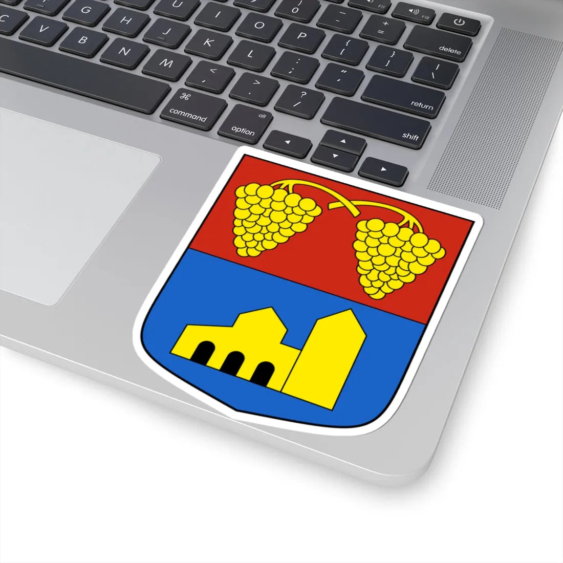 Fully-blazon (Switzerland) (Coat of Arms) STICKER Vinyl Kiss-Cut Decal - The Sticker Space