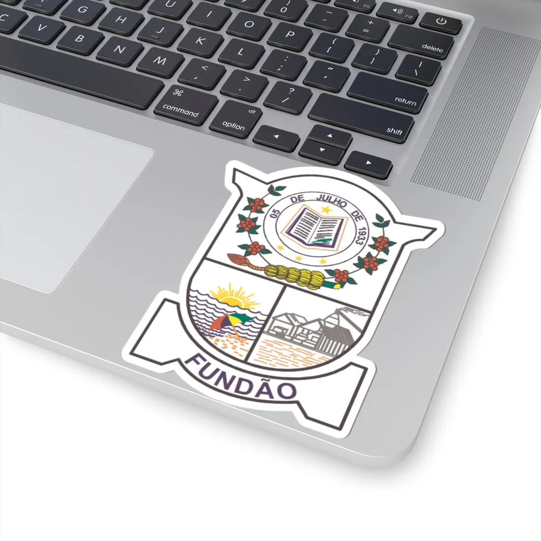 Fundao ES (Brazil) (Coat of Arms) STICKER Vinyl Kiss-Cut Decal - The Sticker Space