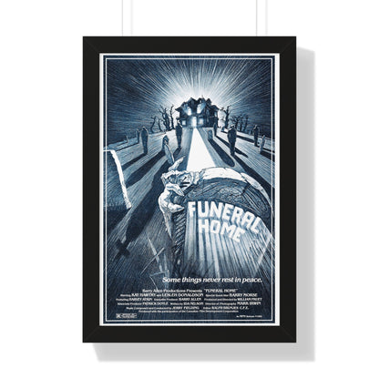 FUNERAL HOME 1980 - Framed Movie Poster-16″ x 24″-The Sticker Space