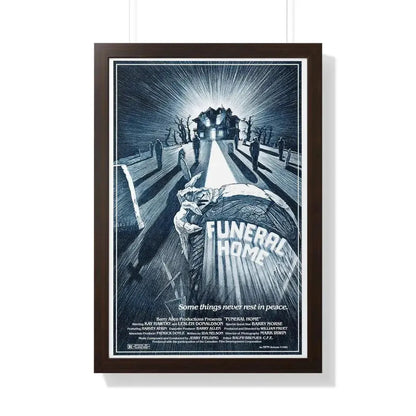FUNERAL HOME 1980 - Framed Movie Poster - The Sticker Space