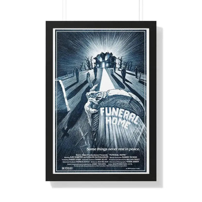FUNERAL HOME 1980 - Framed Movie Poster - The Sticker Space