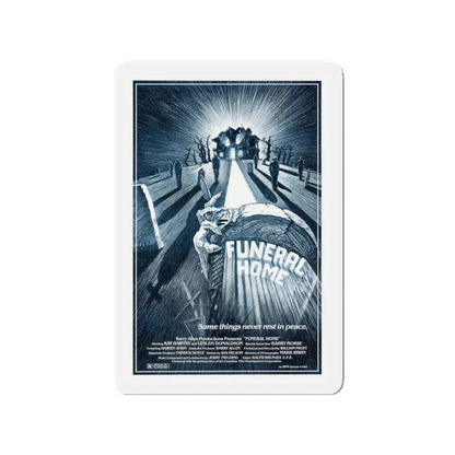 FUNERAL HOME 1980 Movie Poster - Refrigerator Magnet 3 Inch - The Sticker Space
