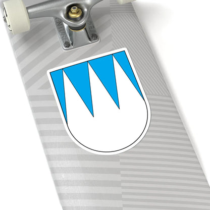 Funes-Stemma (Italy) (Coat of Arms) STICKER Vinyl Kiss-Cut Decal - The Sticker Space