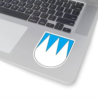 Funes-Stemma (Italy) (Coat of Arms) STICKER Vinyl Kiss-Cut Decal - The Sticker Space