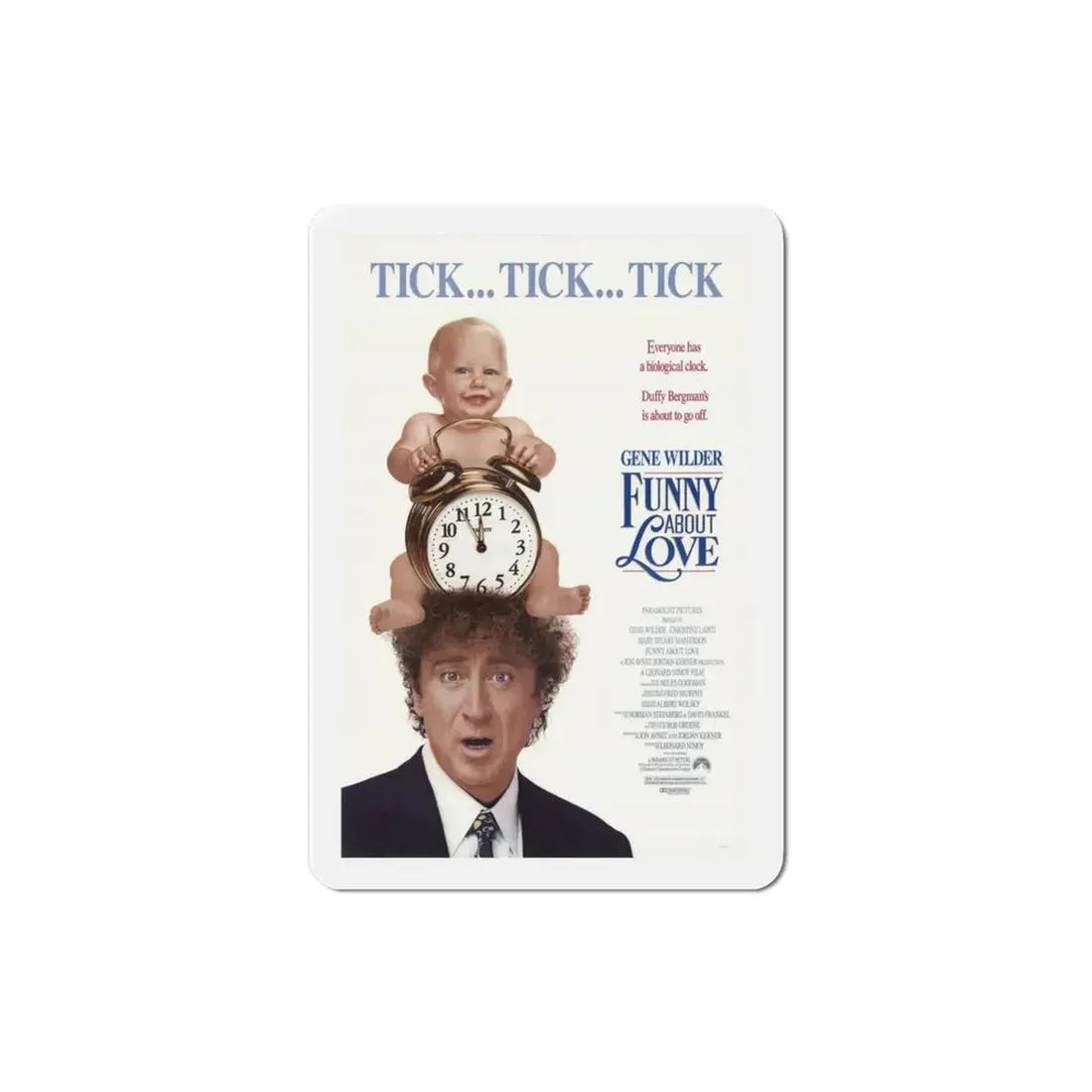 Funny About Love 1990 Movie Poster Refrigerator Magnet - The Sticker Space