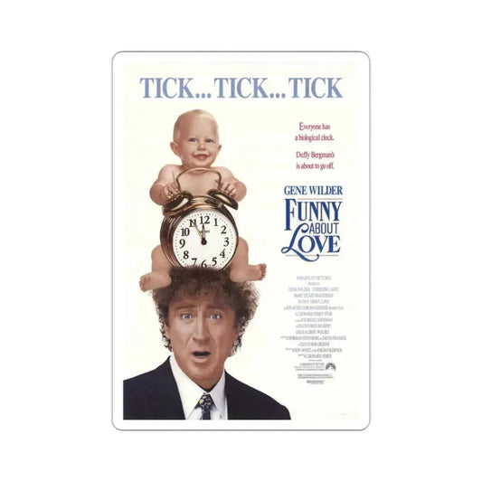 Funny About Love 1990 Movie Poster STICKER Vinyl Die-Cut Decal 2 Inch - The Sticker Space
