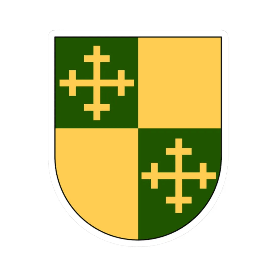 Furingstad församling vapen (Sweden) (Coat of Arms) STICKER Vinyl Kiss-Cut Decal 2 Inch White - The Sticker Space