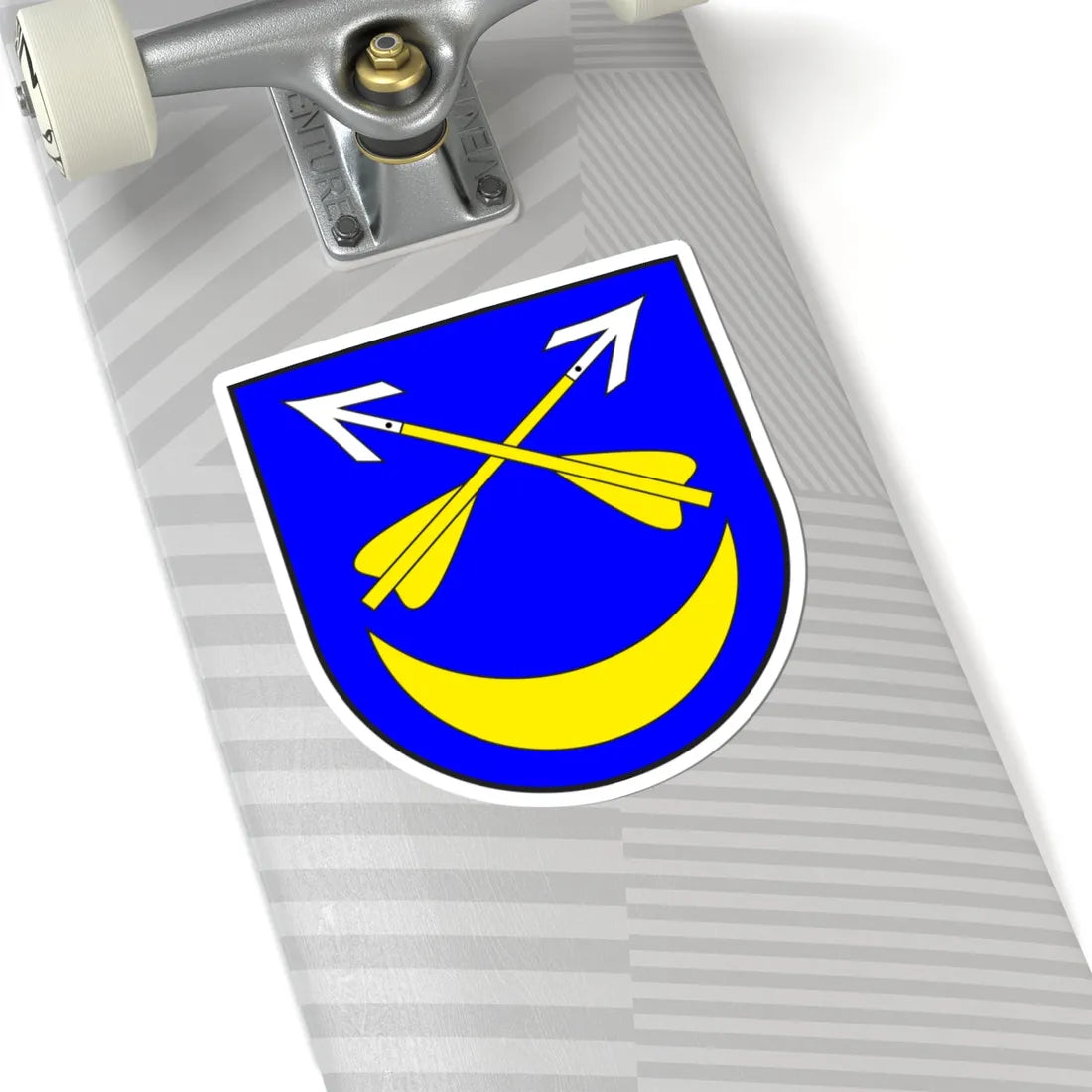 Furna wappen (Switzerland) (Coat of Arms) STICKER Vinyl Kiss-Cut Decal - The Sticker Space