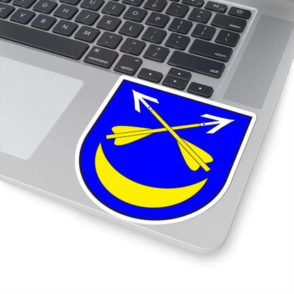Furna wappen (Switzerland) (Coat of Arms) STICKER Vinyl Kiss-Cut Decal - The Sticker Space