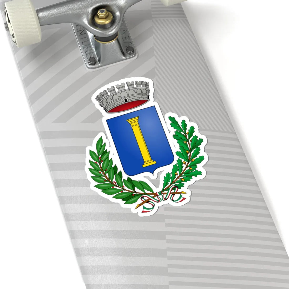 Furore Italia-Stemma (Italy) (Coat of Arms) STICKER Vinyl Kiss-Cut Decal - The Sticker Space