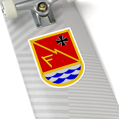 FüUstgSBw-Wappen (Germany) (Coat of Arms) STICKER Vinyl Kiss-Cut Decal - The Sticker Space