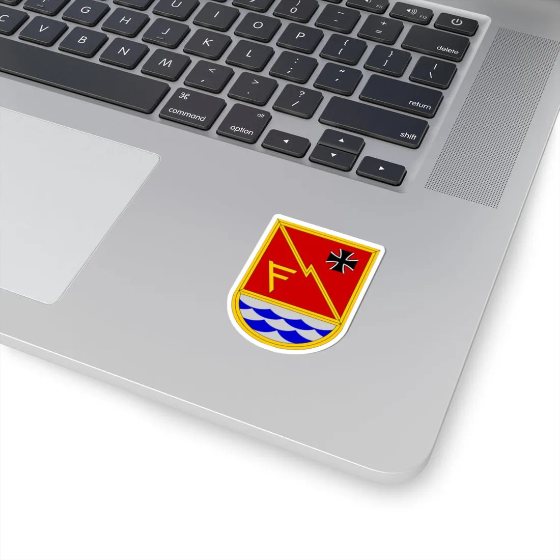 FüUstgSBw-Wappen (Germany) (Coat of Arms) STICKER Vinyl Kiss-Cut Decal - The Sticker Space