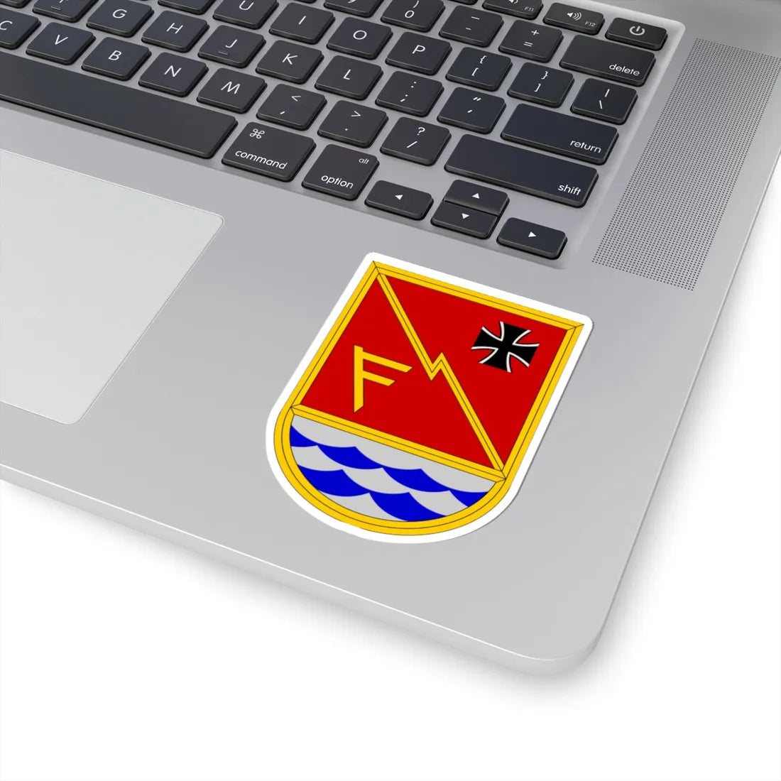 FüUstgSBw-Wappen (Germany) (Coat of Arms) STICKER Vinyl Kiss-Cut Decal - The Sticker Space