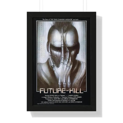 FUTURE KILL 1985 - Framed Movie Poster 16″ x 24″ Black - The Sticker Space