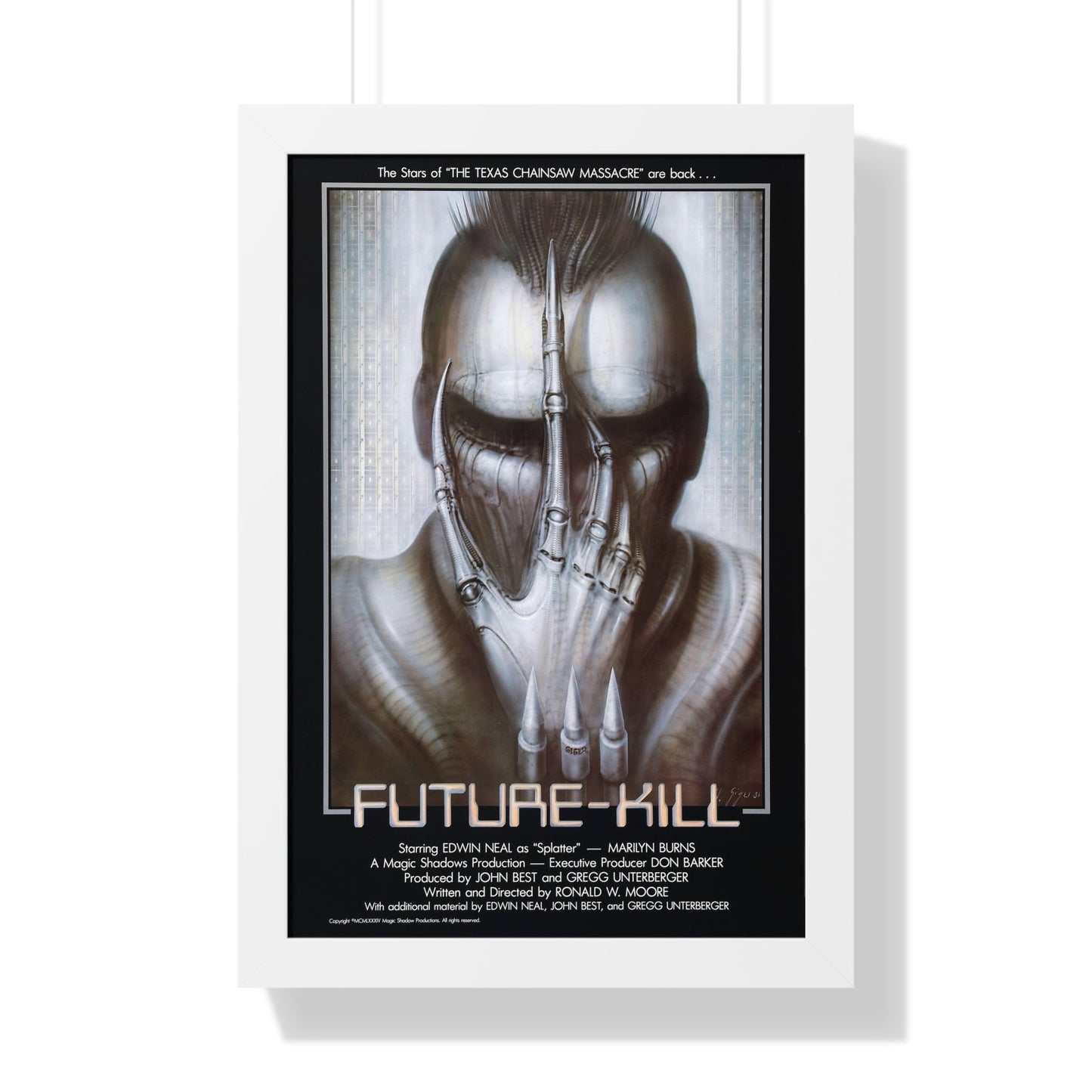 FUTURE KILL 1985 - Framed Movie Poster-16″ x 24″-The Sticker Space