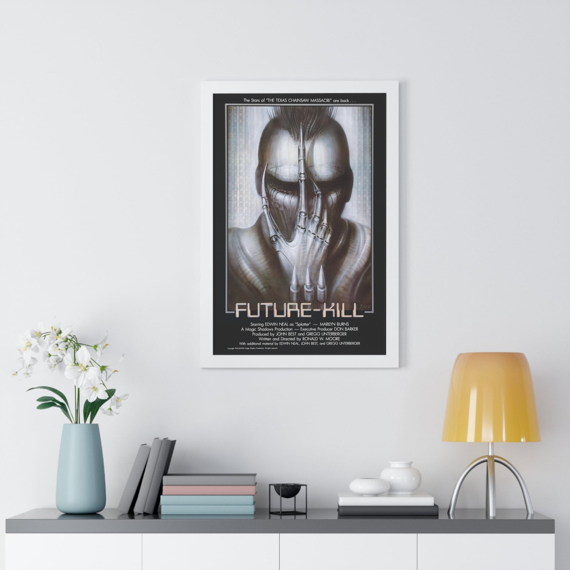 FUTURE KILL 1985 - Framed Movie Poster-The Sticker Space