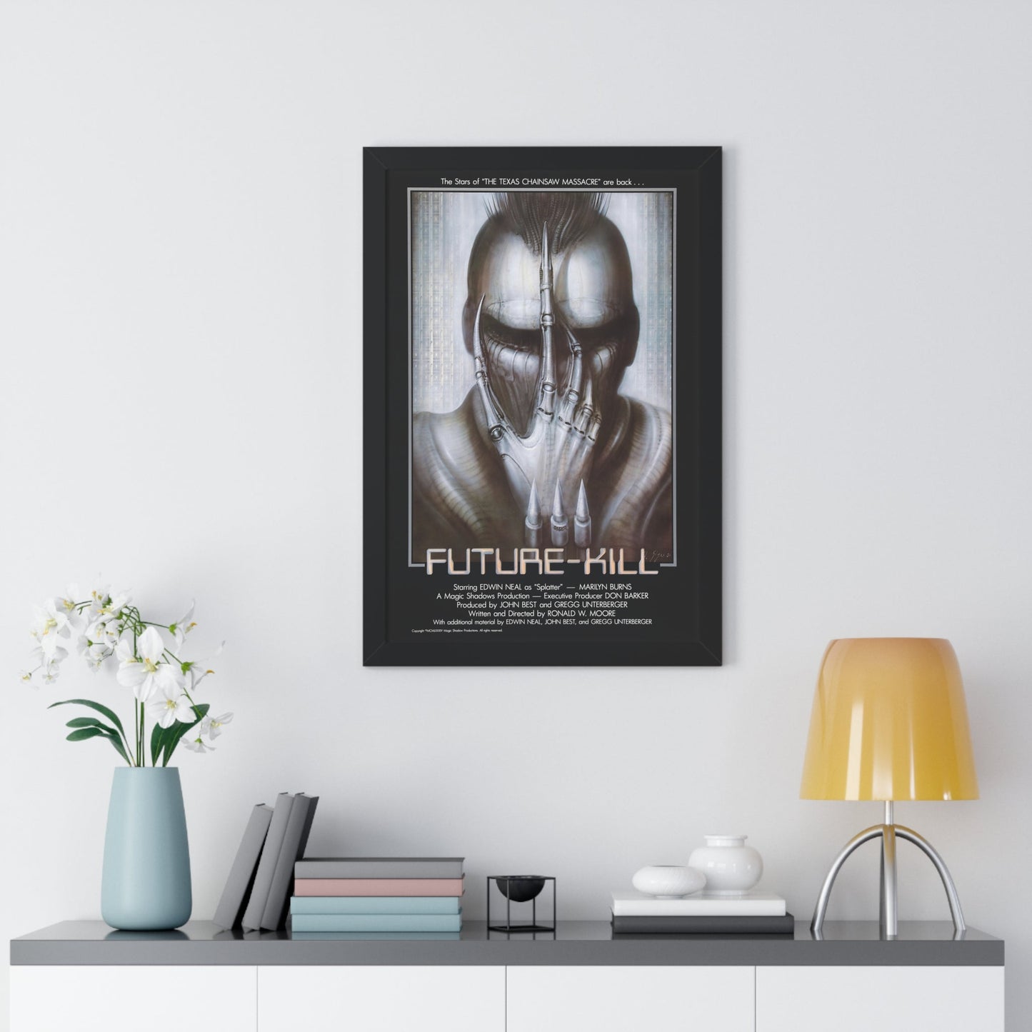 FUTURE KILL 1985 - Framed Movie Poster-The Sticker Space