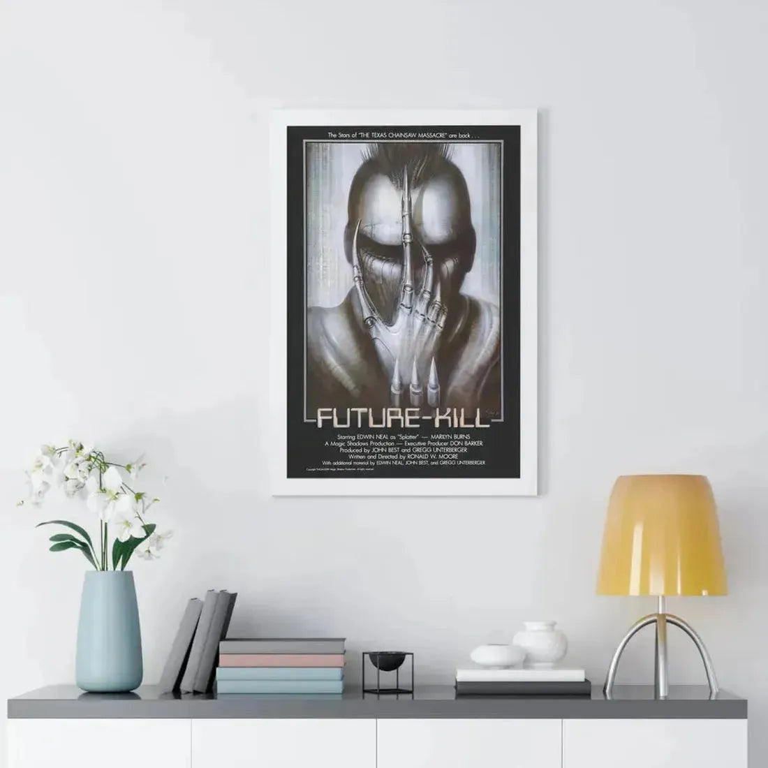 FUTURE KILL 1985 - Framed Movie Poster - The Sticker Space