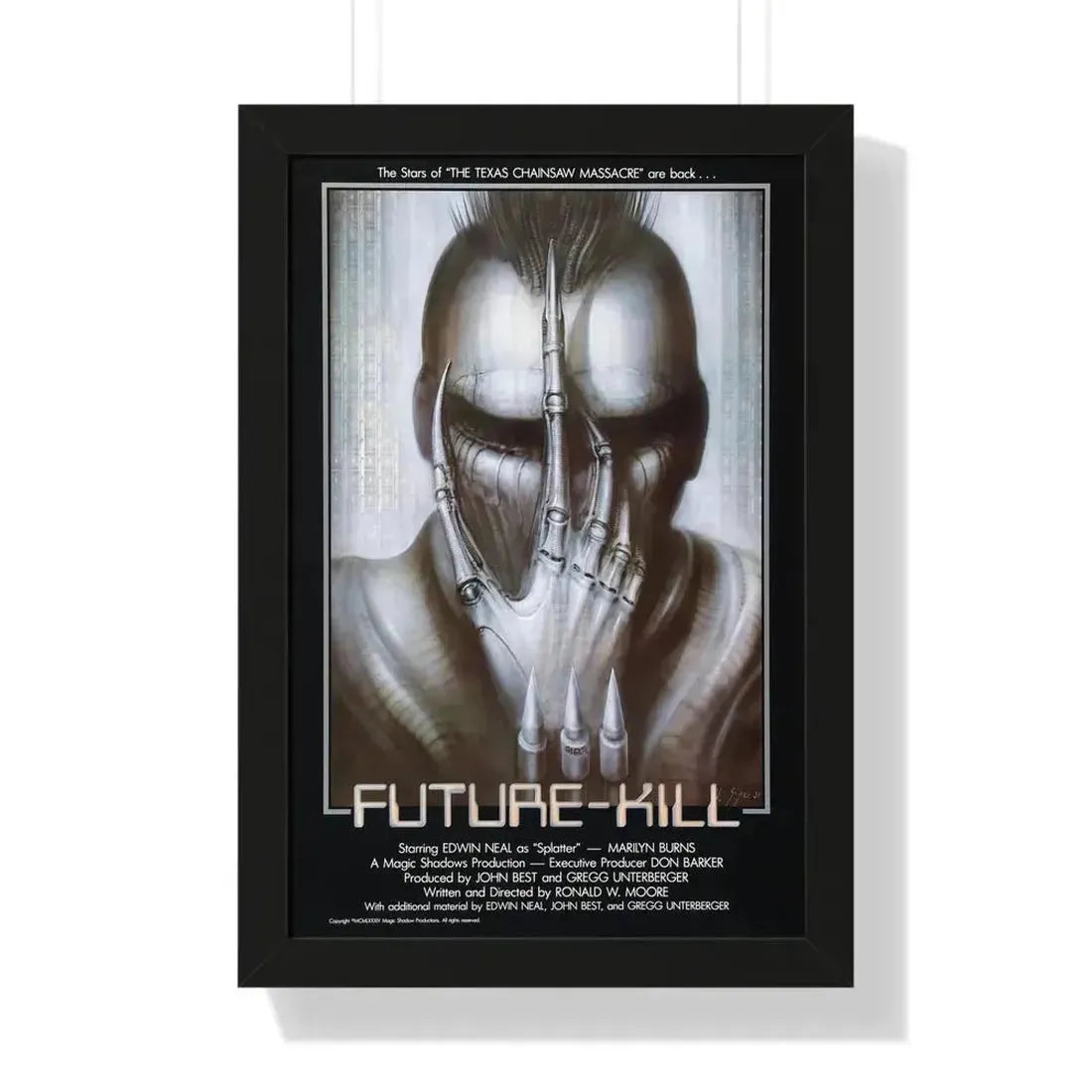 FUTURE KILL 1985 - Framed Movie Poster - The Sticker Space