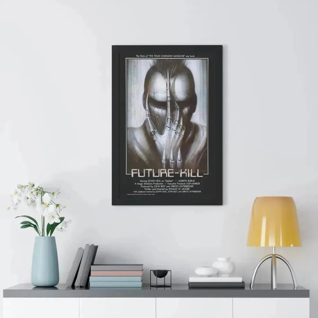FUTURE KILL 1985 - Framed Movie Poster - The Sticker Space