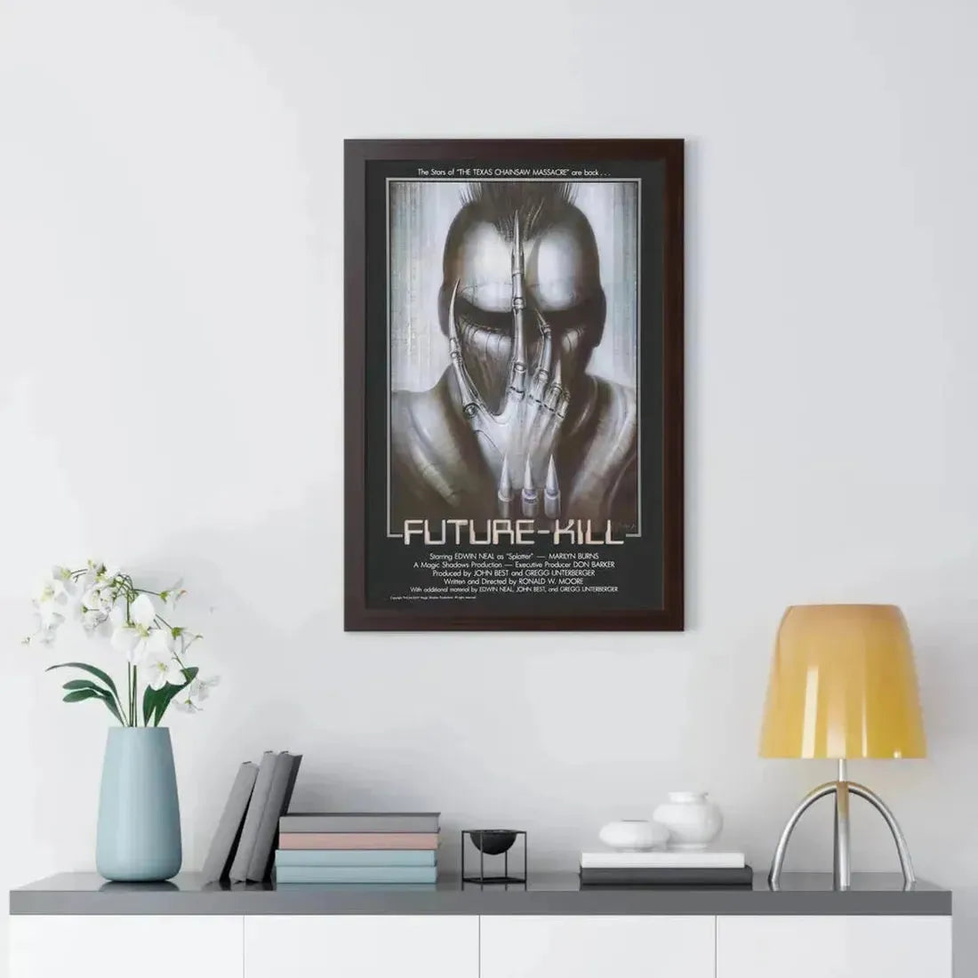 FUTURE KILL 1985 - Framed Movie Poster - The Sticker Space