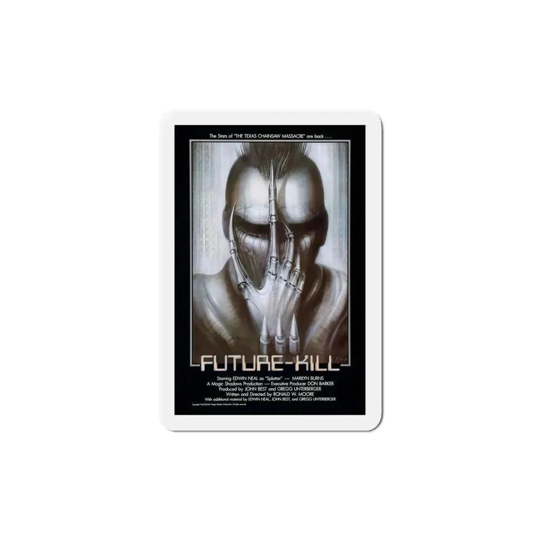 Future Kill 1985 Movie Poster Refrigerator Magnet - The Sticker Space