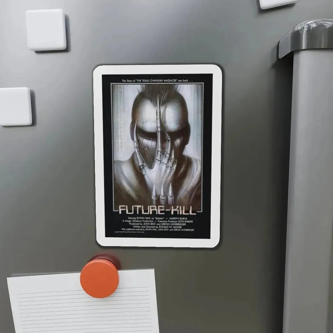 FUTURE KILL 1985 Movie Poster - Refrigerator Magnet - The Sticker Space