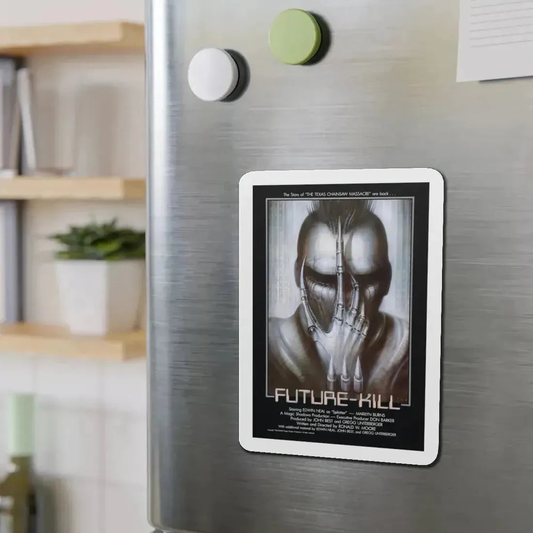 FUTURE KILL 1985 Movie Poster - Refrigerator Magnet - The Sticker Space