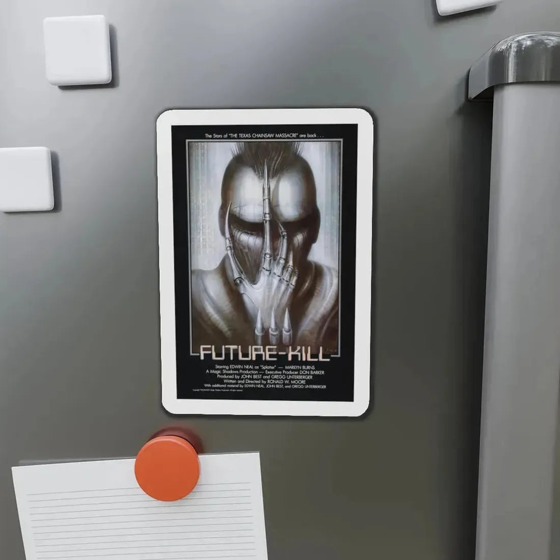 FUTURE KILL 1985 Movie Poster - Refrigerator Magnet - The Sticker Space