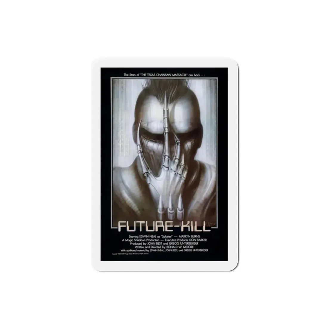 Future Kill 1985 Movie Poster Refrigerator Magnet - The Sticker Space