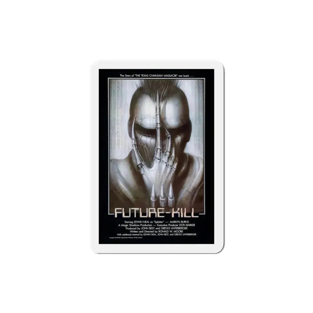 Future Kill 1985 Movie Poster Refrigerator Magnet - The Sticker Space