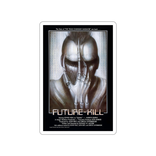 FUTURE KILL 1985 Movie Poster STICKER Vinyl Die-Cut Decal-2 Inch-The Sticker Space