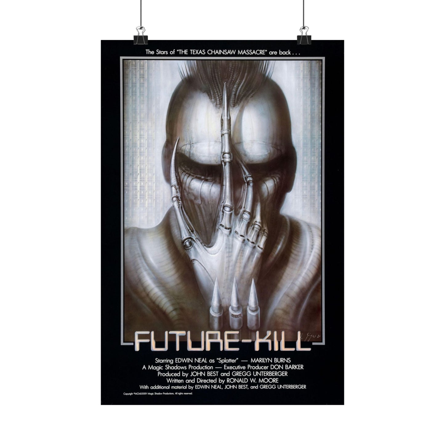 FUTURE KILL 1985 - Paper Movie Poster-12″ x 18″-The Sticker Space