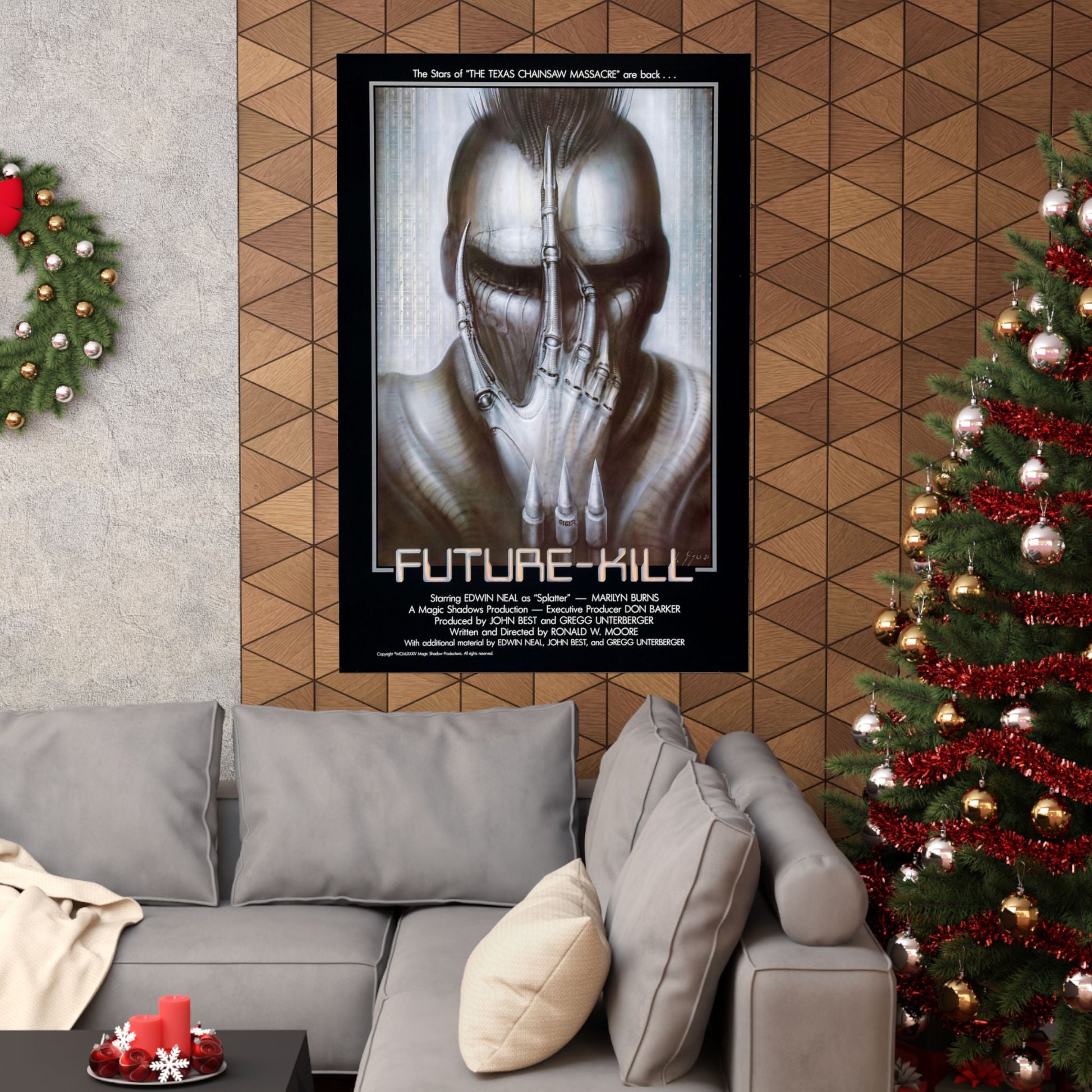 FUTURE KILL 1985 - Paper Movie Poster-The Sticker Space