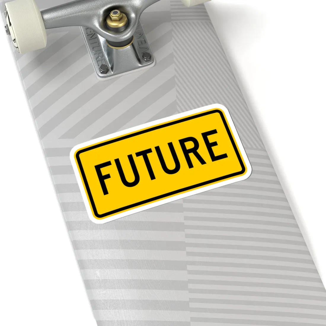 Future plate Wyoming (Wyoming) (Road Sign) STICKER Vinyl Kiss-Cut Decal - The Sticker Space