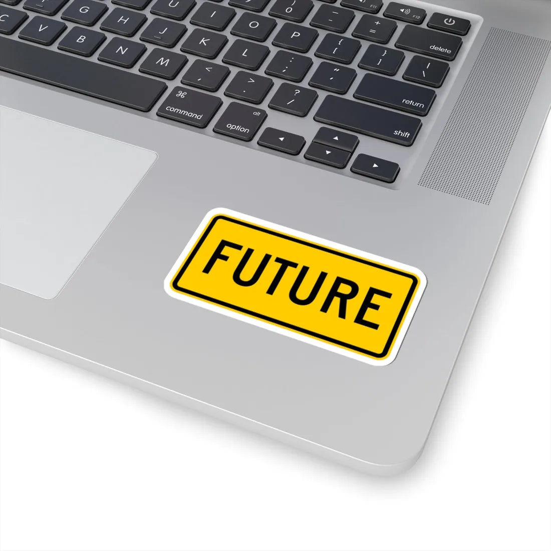 Future plate Wyoming (Wyoming) (Road Sign) STICKER Vinyl Kiss-Cut Decal - The Sticker Space