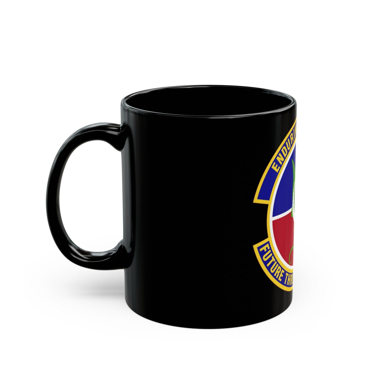 Future Threats Analysis Squadron (U.S. Air Force) Black Coffee Mug-The Sticker Space