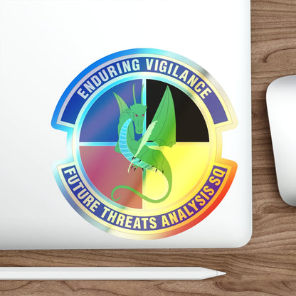 Future Threats Analysis Squadron (U.S. Air Force) Holographic STICKER Die-Cut Vinyl Decal-The Sticker Space