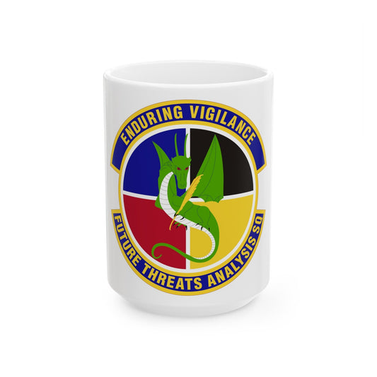 Future Threats Analysis Squadron (U.S. Air Force) White Coffee Mug-15oz-The Sticker Space