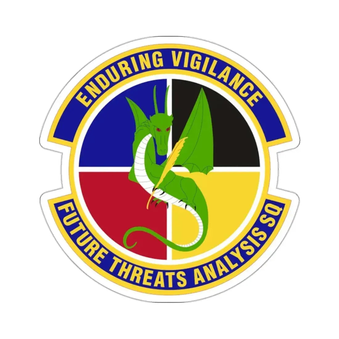 Future Threats Analysis Squadron (U.S. Air Force) STICKER Vinyl Die-Cut Decal 2 Inch - The Sticker Space