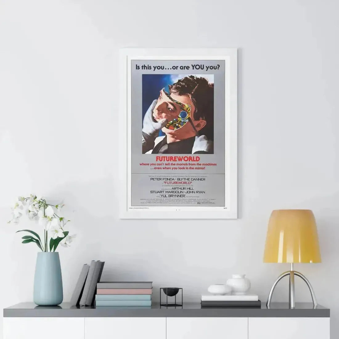 FUTUREWORLD 1976 - Framed Movie Poster - The Sticker Space