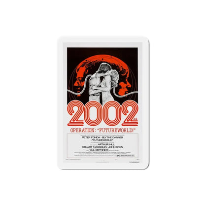 Futureworld 1976 Movie Poster Refrigerator Magnet - The Sticker Space