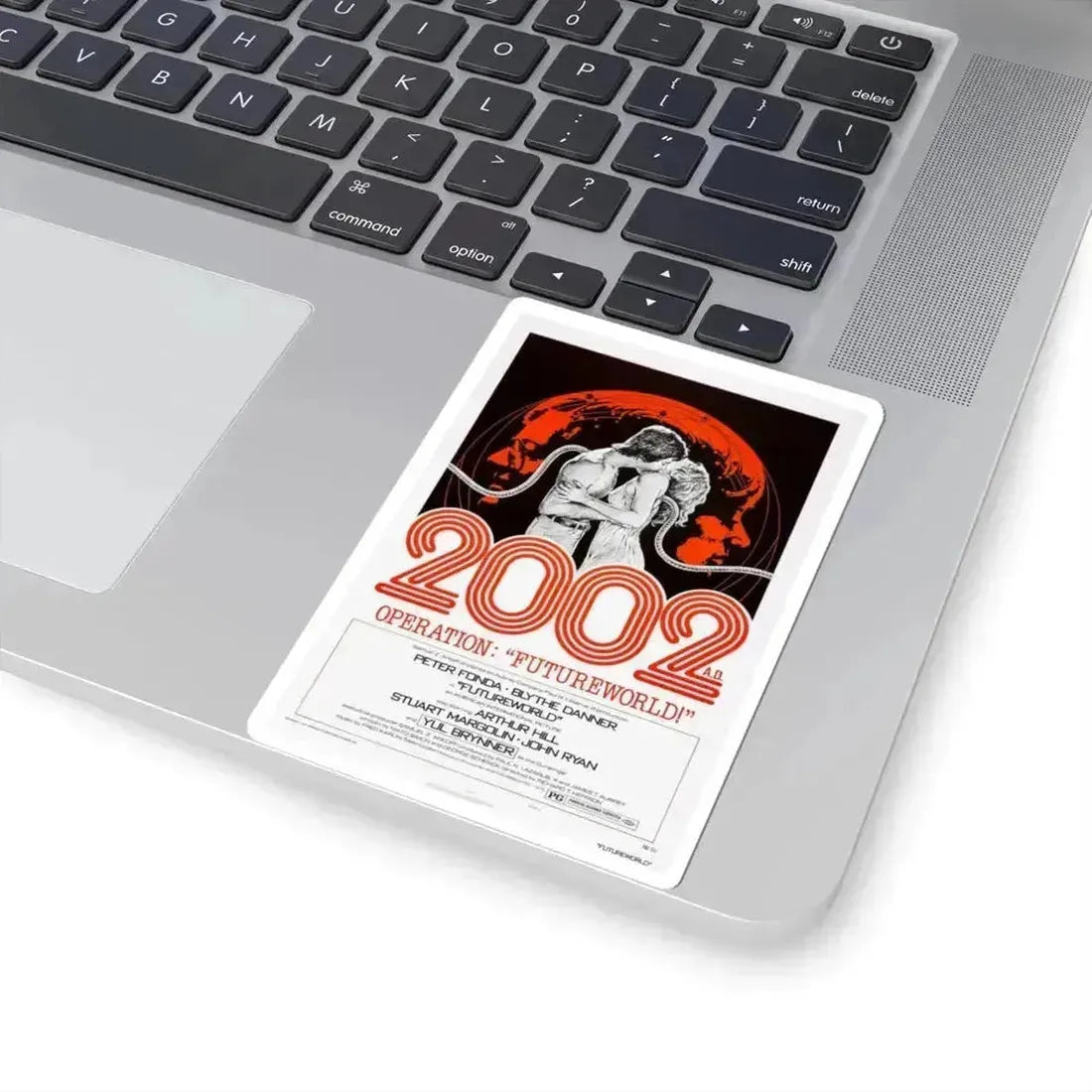 Futureworld 1976 Movie Poster - STICKER Vinyl Kiss-Cut Decal - The Sticker Space