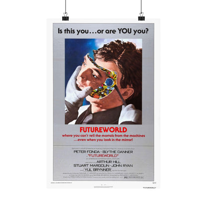 FUTUREWORLD 1976 - Paper Movie Poster-12″ x 18″-The Sticker Space