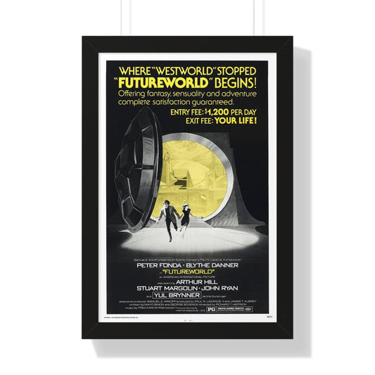 FUTUREWORLD (2) 1976 - Framed Movie Poster-16″ x 24″-The Sticker Space